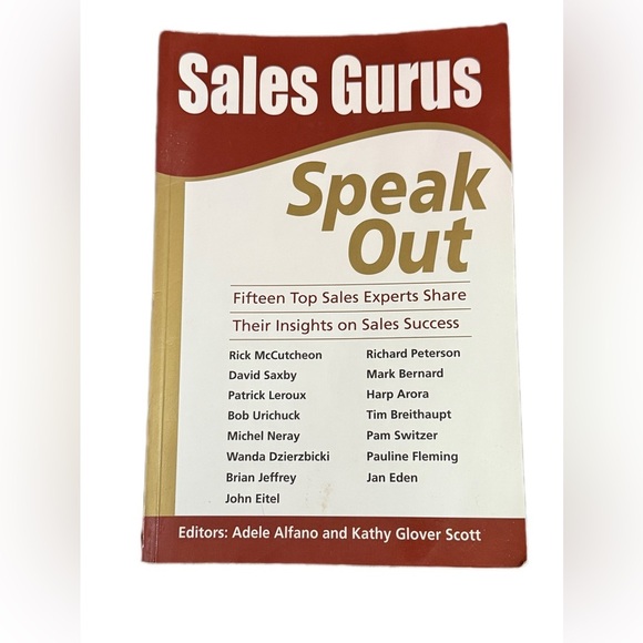 Sales Gurus Speak Out Book - Picture 1 of 2